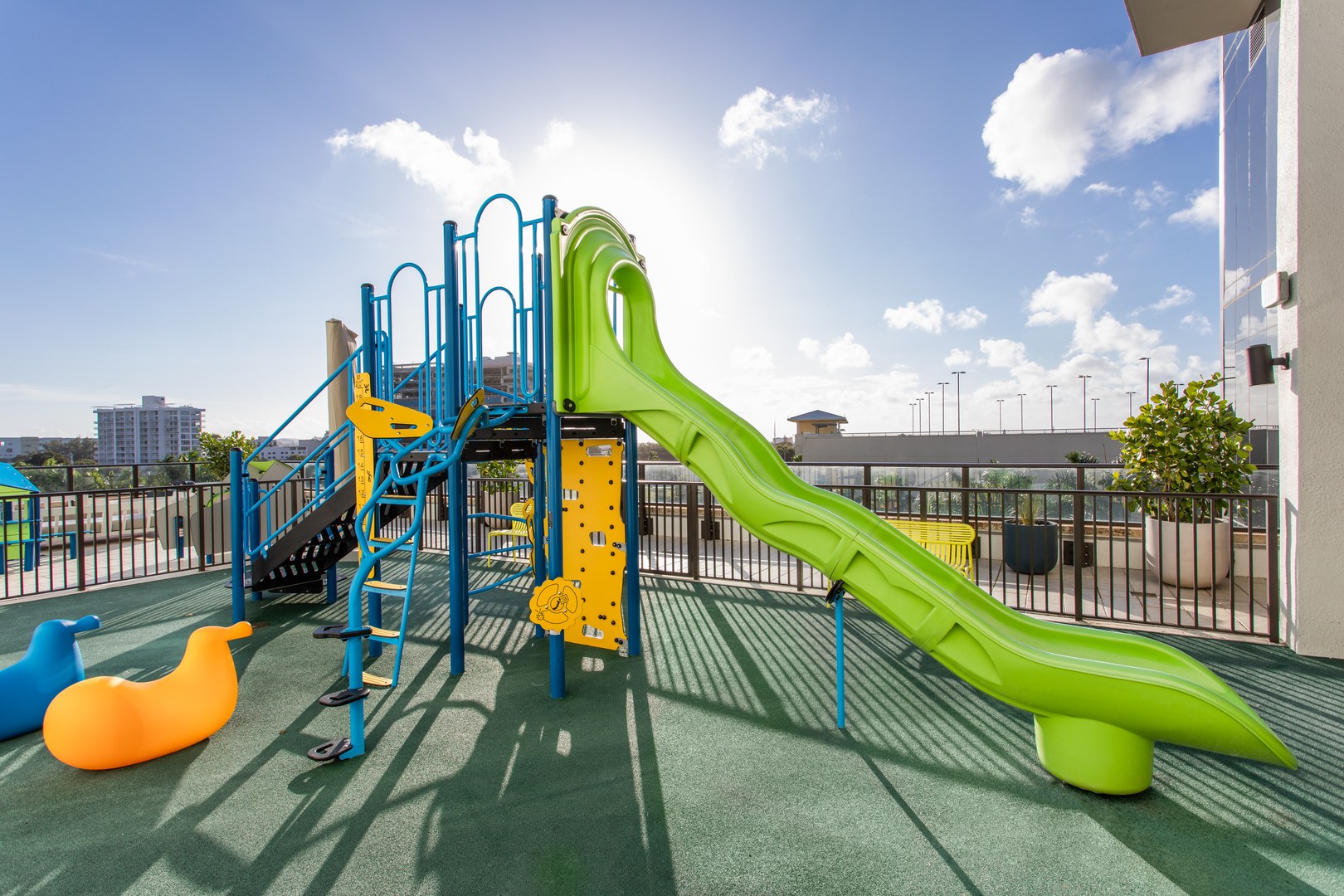 A playground in Midtown Miami