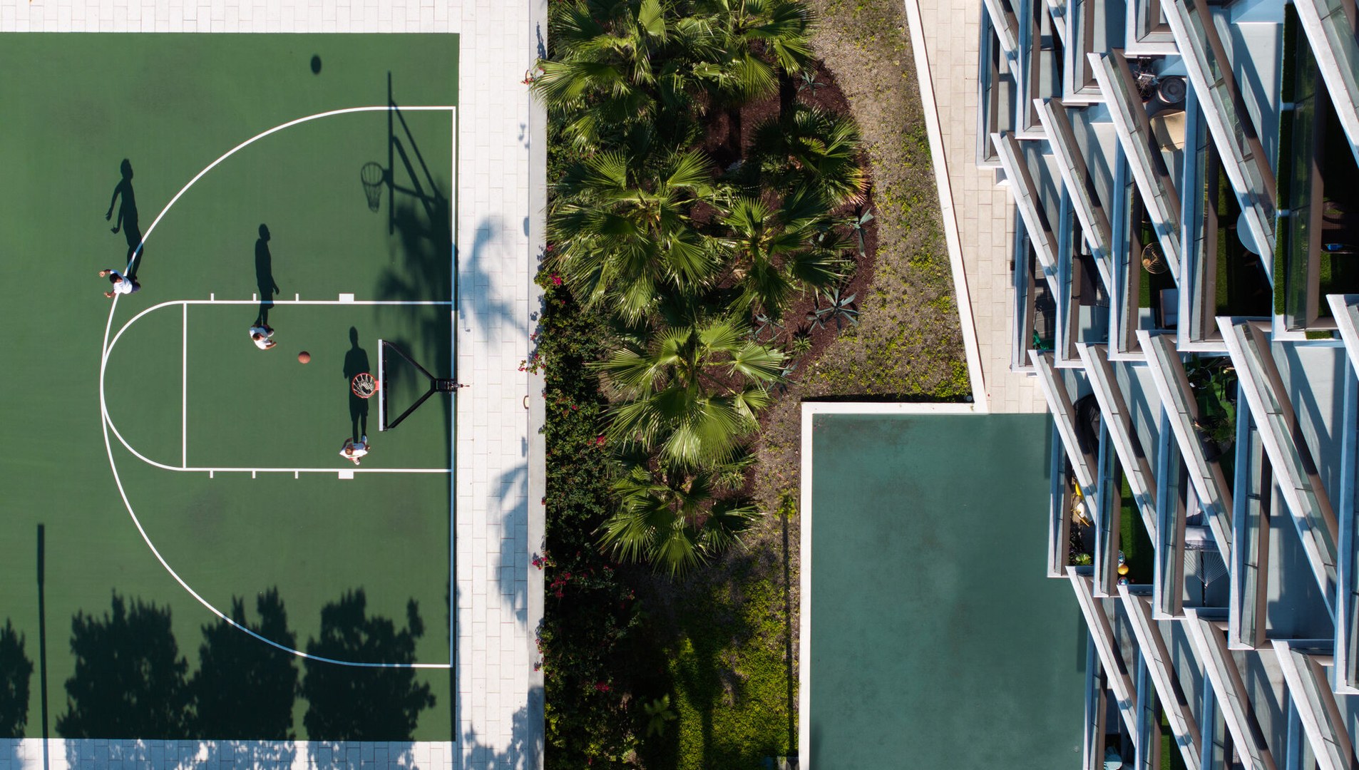 Basketbal court